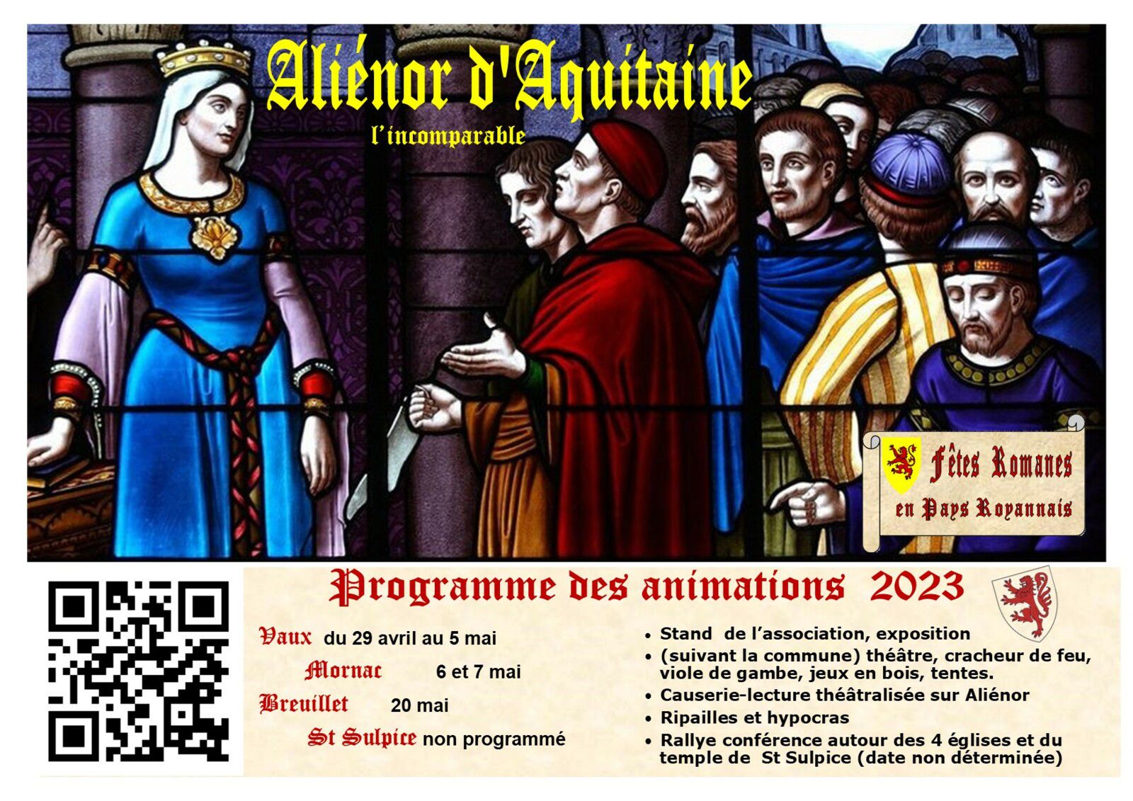Programme de la saison 2023